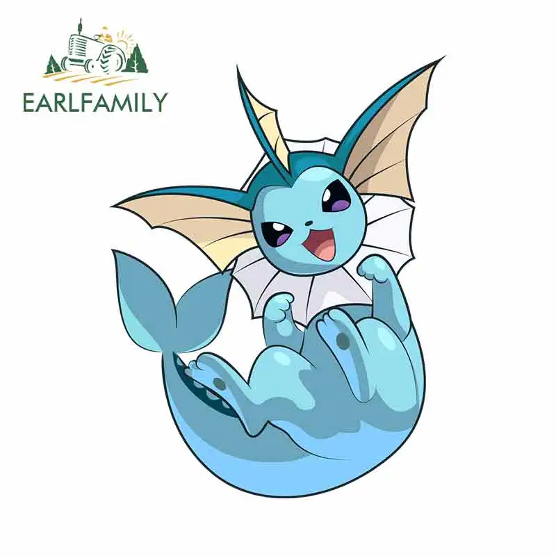 EARLFAMILY 13 см x 9 для Pokemon мотоцикл автомобильный бампер наклейки на окна
