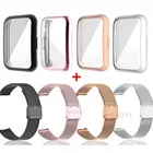 Ремешок металлический для Huawei Watch Fit BandHonor ES, Защитная пленка для экрана смарт-часов, аксессуары для часов