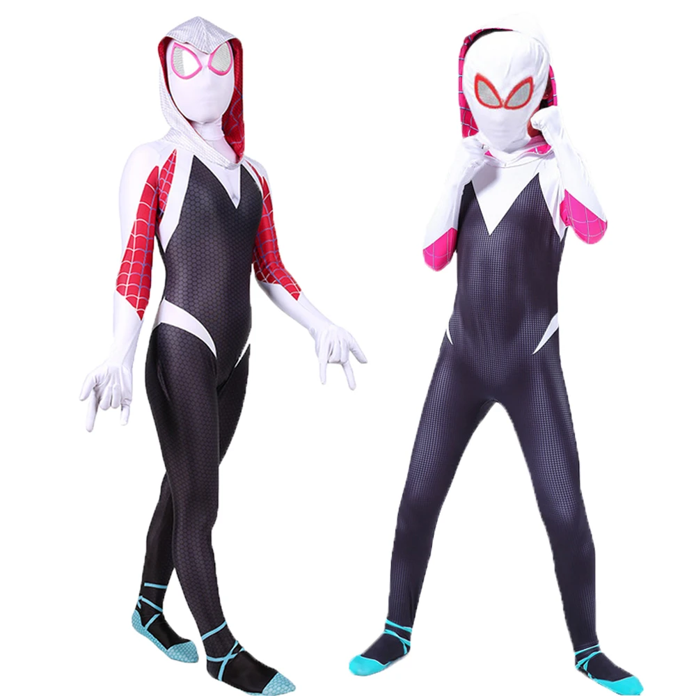 Fantasia костюм паука мужской косплей маска для девочек zentai bluey в Взрослый Детский