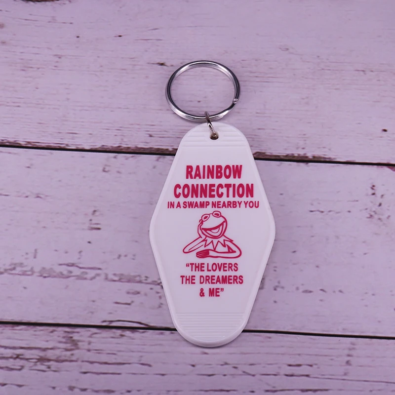Музыкальный аксессуар Muppet в стиле фильма rainbow connection key tag Джим Хенсон Кермит |