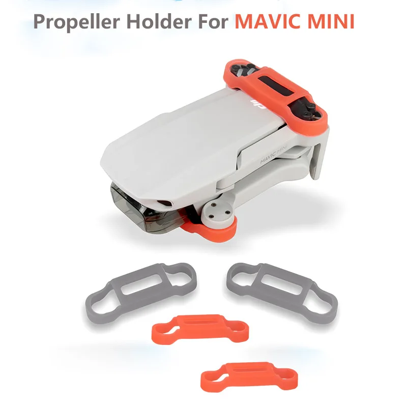 Держатель пропеллера для DJI Mavic Mini Blade Fixed Props Protector силиконовый чехол 2 Аксессуары