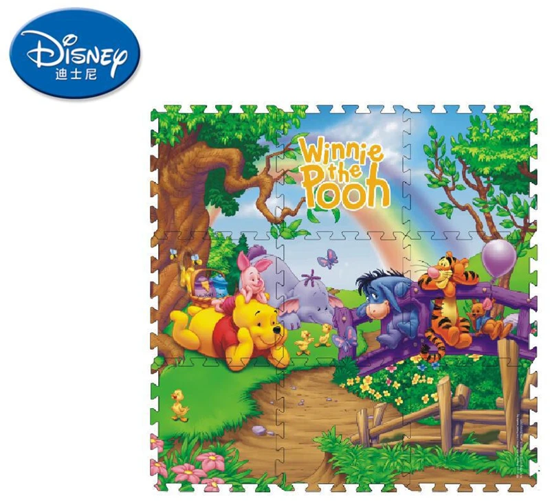 Коврик для ползания Disney 30x30 9 шт. детский коврик девочки игровой сборный лазания