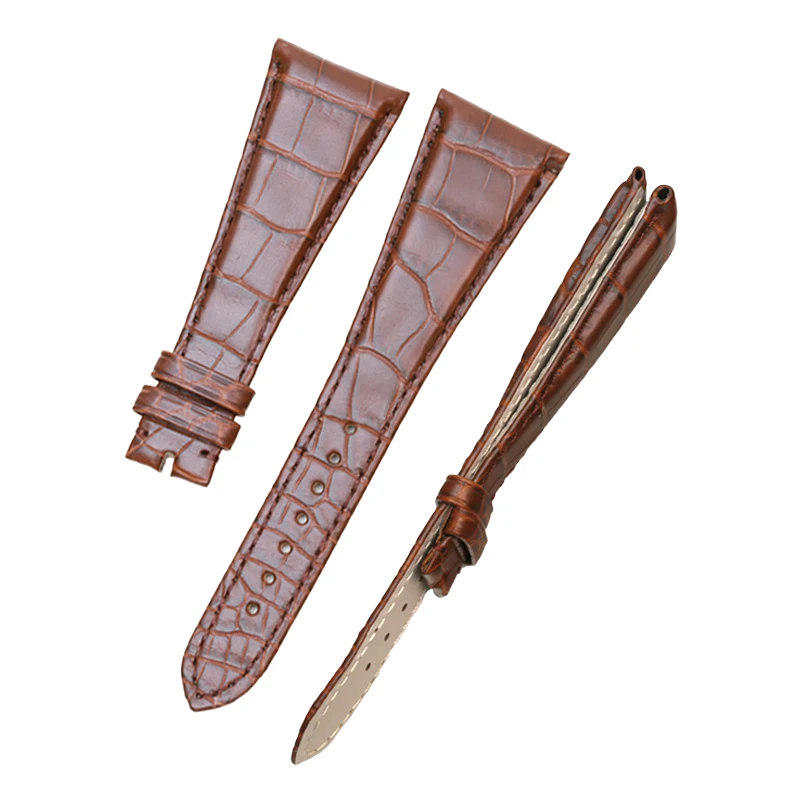 Ремешок для мужских часов SAUPPO коричневый 26 мм с пряжкой | Наручные часы