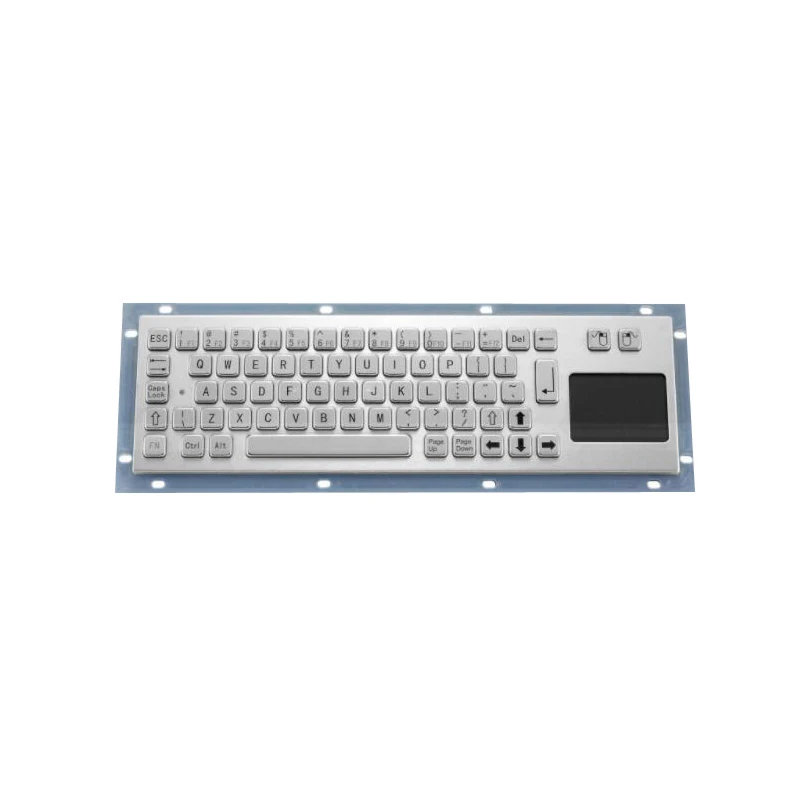 Online Edelstahl Metall 67 Schlüssel Tastatur HS-PC-NT Unterstützung Windows, Linux, AndroidStrong Und Langlebig, Wasserdicht Und Staubdicht