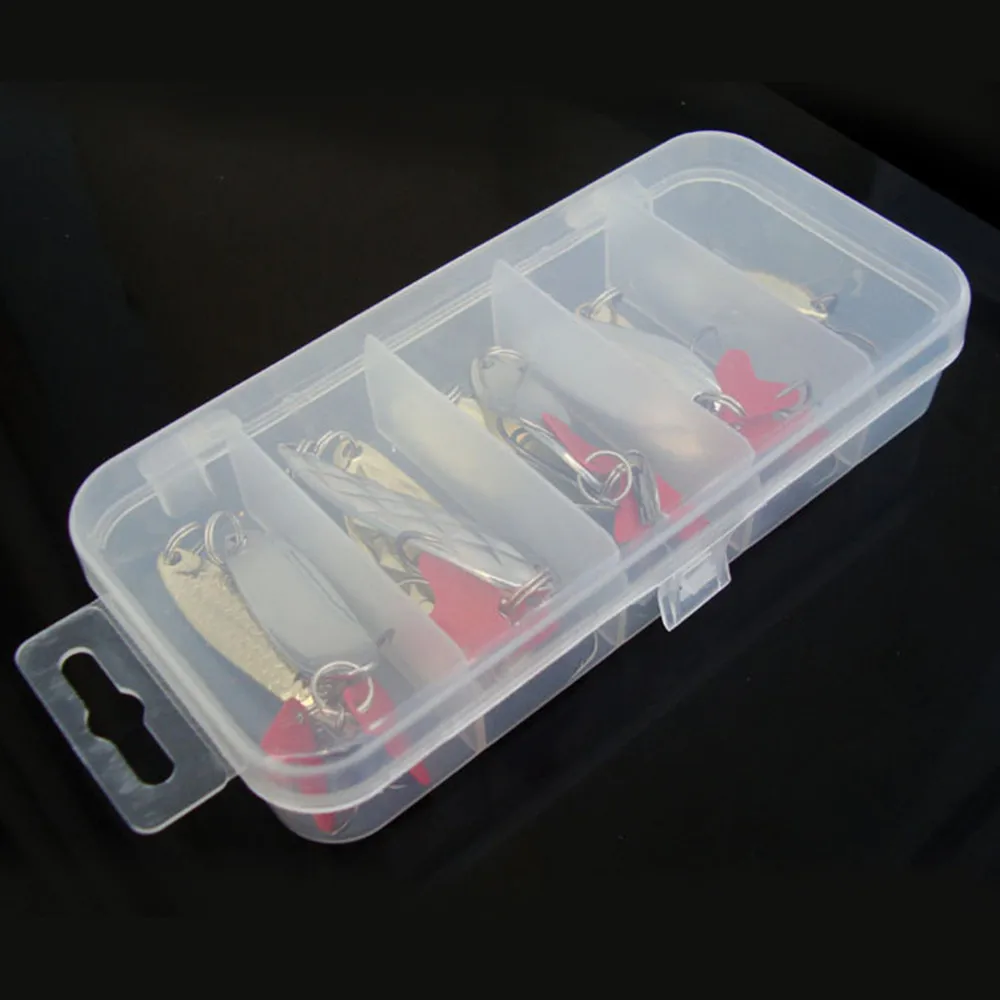 

Fishing Lures Shads Wobblers Jig Lot 10pcs Metal Fishing Lures Bass Spoon Crank Bait Saltwater Tackle Hooks for Carp Fishing