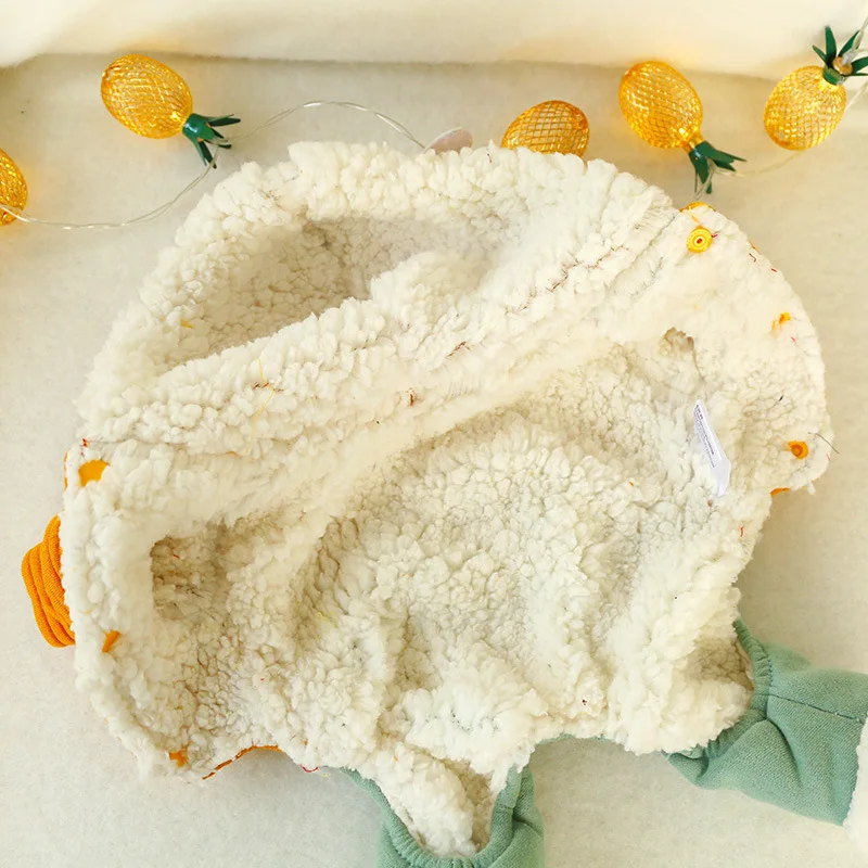 

Pet clothes winter clothes new pet supplies Teddy four-legged cotton clothing suspenders autumn dog clothing