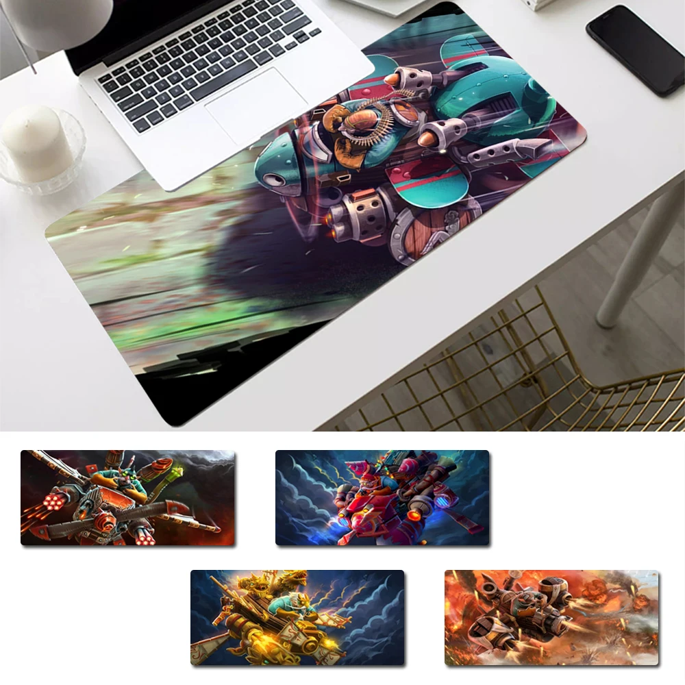 

Art Dota 2 Gyrocopter Mouse Pad Gamer Keyboard Maus Pad Desk Mouse Mat Game Accessories For Overwatch