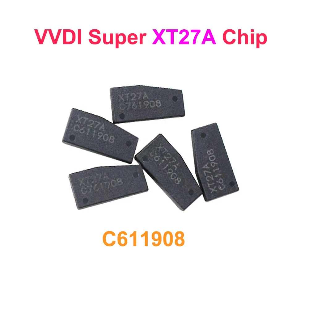 

5Pcs VVDI Super Chip XT27A XT27A01 Transponder for ID46/40/43/8C/8A/T3/47 for VVDI Key Tool VVDI2 /Mini Key Tool
