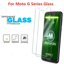 2PCS Tempered Glass for Motorola Moto G8 Power Lite Screen Protector Anti Scratch, Bubble Free for Moto G6 G7 G8 G9 Plus Play