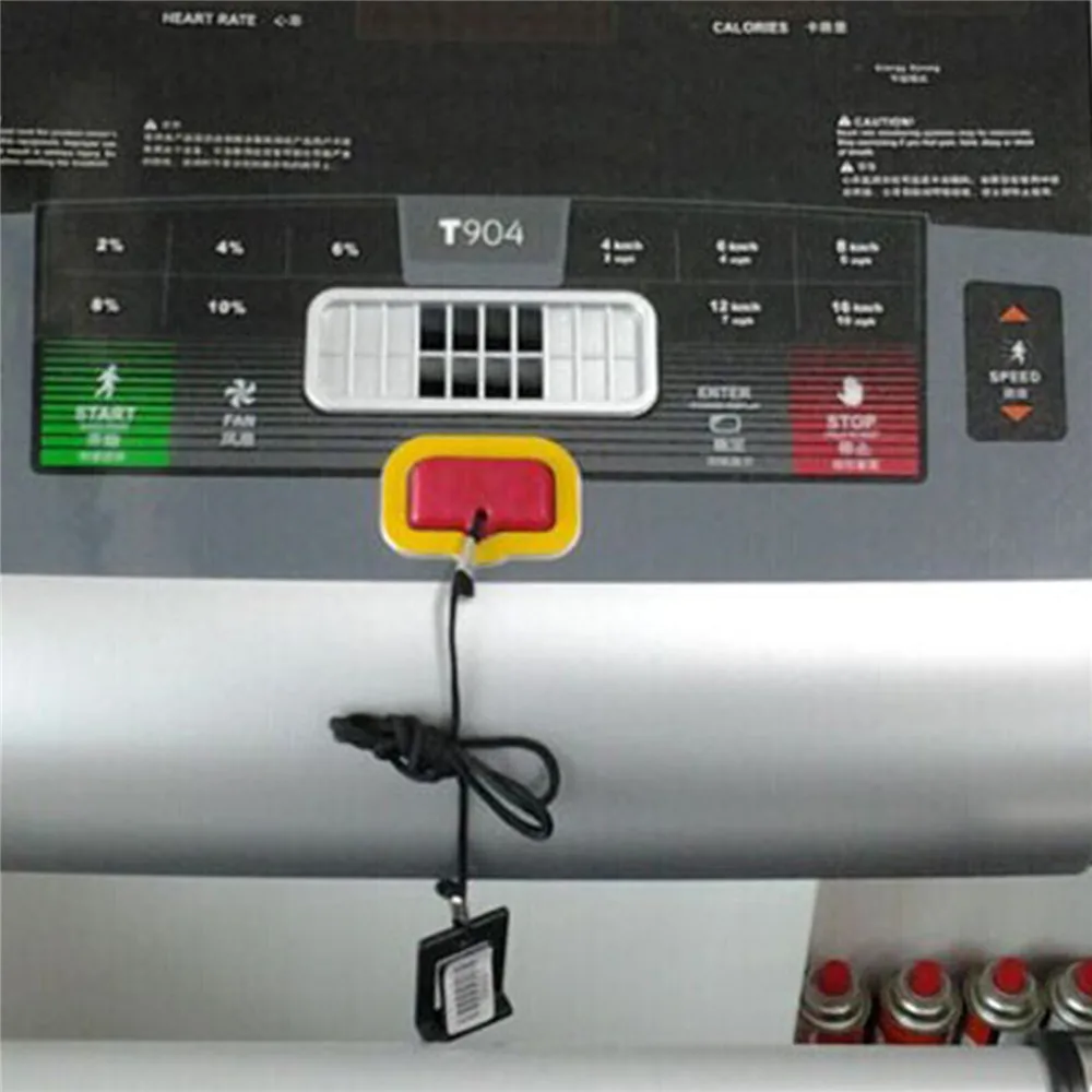 1 шт. беговая дорожка Безопасность магнитный переключатель начать вставной ключ