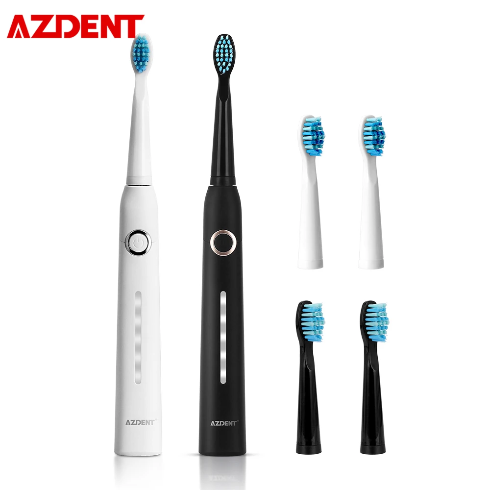Azdend AZ-9 Pro Водонепроницаемая электрическая зубная щетка Sonic USB с 8 сменными головками, горячая Распродажа, 5 режимов, зубные щетки для взрослых, CE