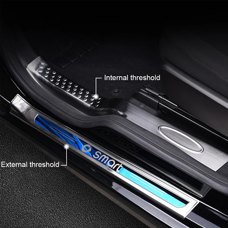 Автомобиль порога Добро пожаловать наклейка на порог протектор отделкой из