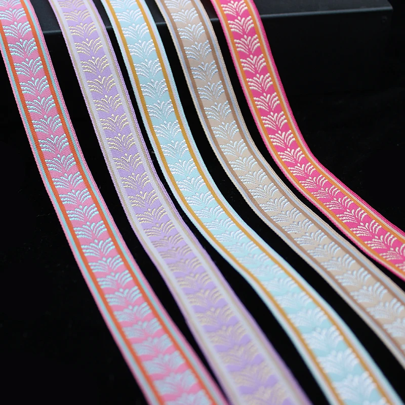 Вышитая жаккардовая лента шириной 2 см кружево для украшения дома одежда шторы |