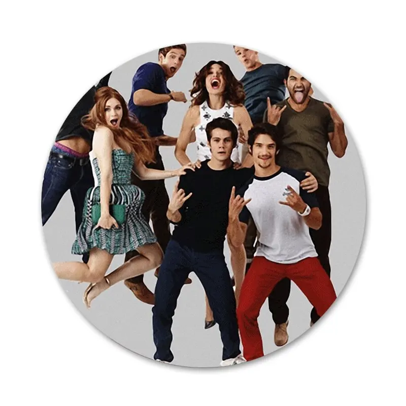 Подростковый волк Stilinski значки металлические для фотографий |