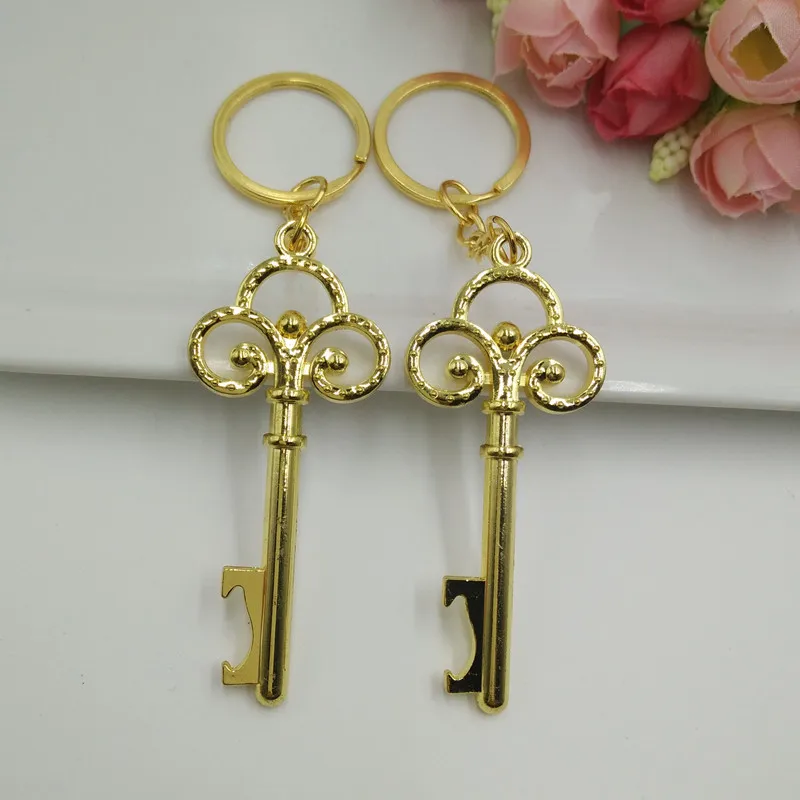 (50 шт./лот) Бесплатная доставка + золотистый брелок для ключей портативный кольцо