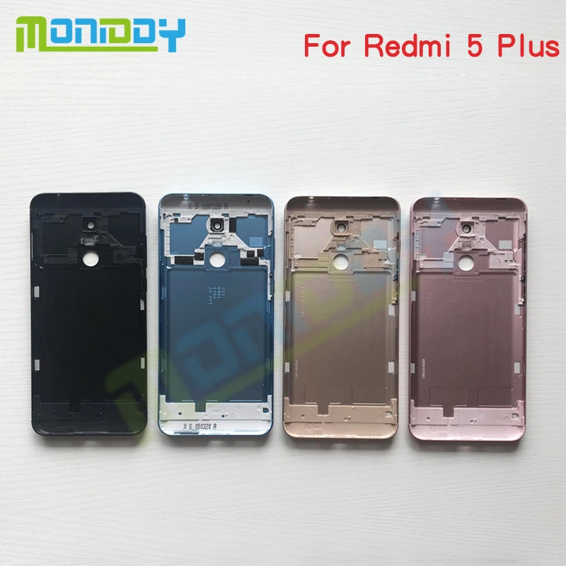 For Xiaomi Redmi 5 Plus Housing Battery Cover Door Rear Back 5Plus Replacement Parts | Мобильные телефоны и аксессуары