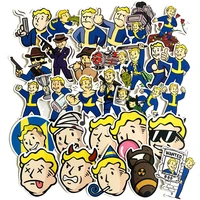 29pcs fallout game stationery waterproof pvc sticker skateboard suitcase guitar luggage stickers kid toy gifts classic sticker