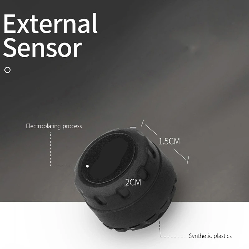 Система контроля давления в шинах ЖК дисплей Дисплей охранной сигнализации