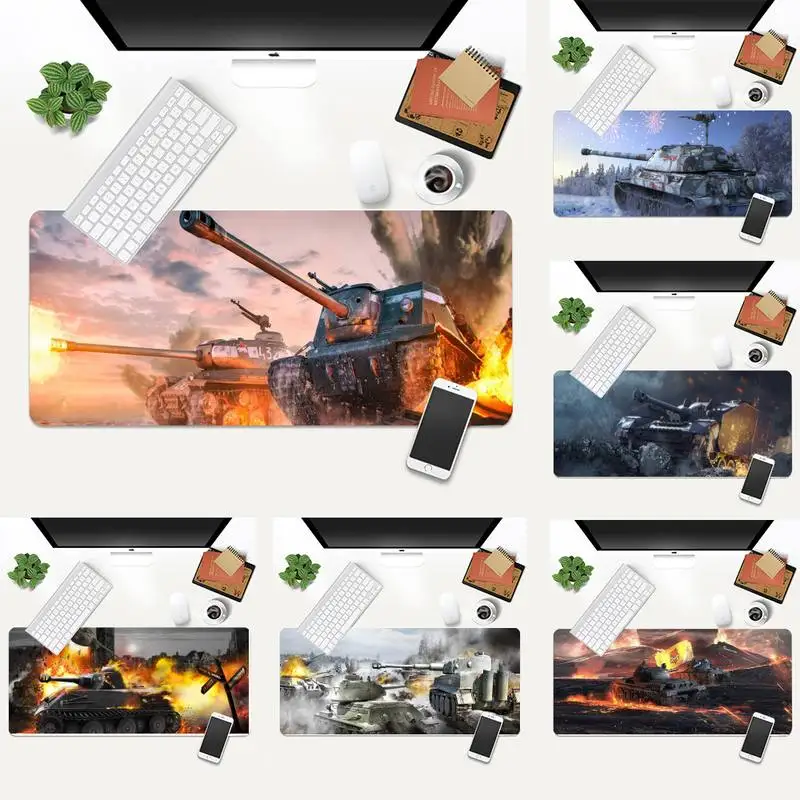 

world of tanks Large Mouse pad PC Computer mat Gaming Mousepad XL Large Gamer Keyboard PC Desk Mat Computer Tablet Mouse Pad