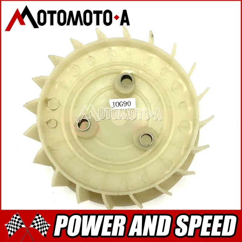 

motorcycle JOG90 engine turbo cooling fan leaf for Yamaha 90cc JOG 90 spare parts