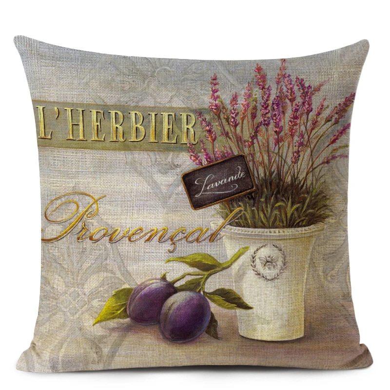 Романтическая любовь цветок чехол для подушки диван стул ретро ваза