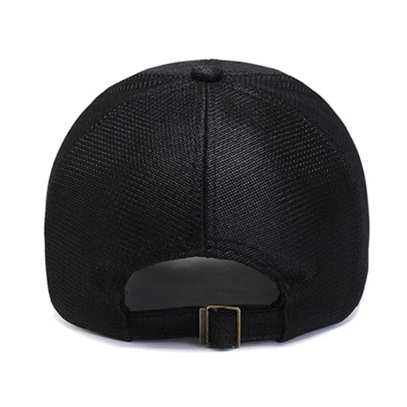 XdanqinX snapback cap summer mesh cap breathable baseball caps for men women New women's casual sports hat men's fishing caps