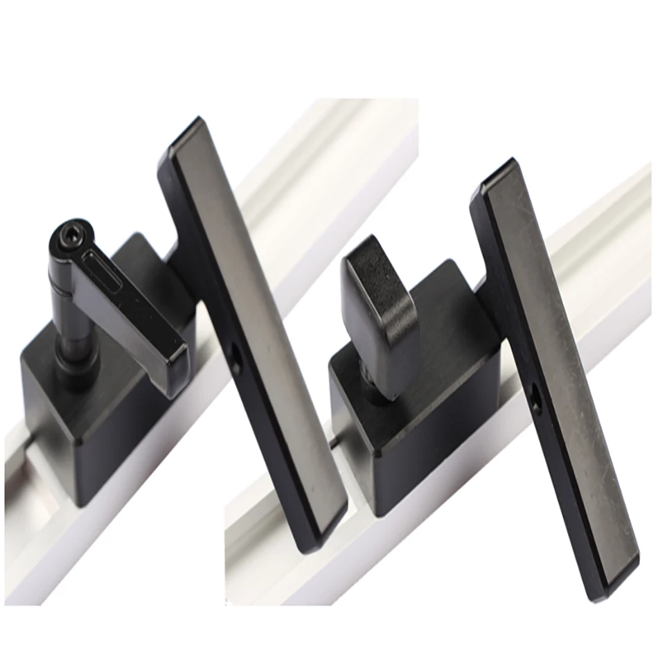 

Торцевая направляющая для Т-образных пазов, Т-образный торцевой направляющий ограничитель, локатор для деревообработки, ручные инструмент...