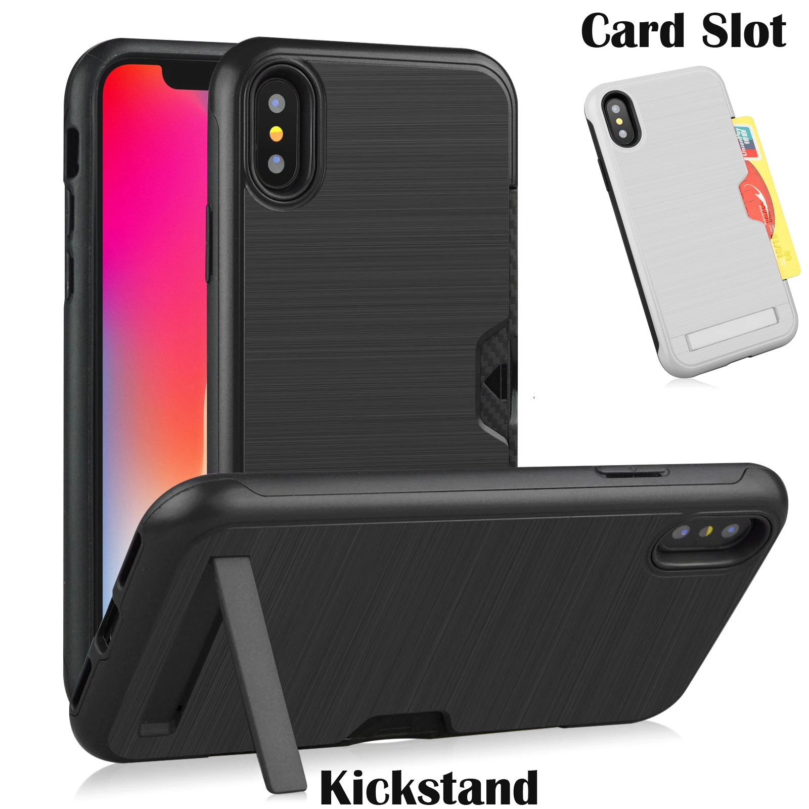 Чехол подставка для iPhone XS Max XR X 8 + 7 6S 6 Plus|Бамперы| |