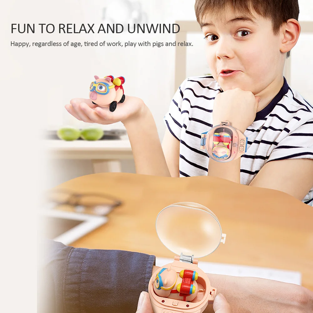 Радиоуправляемые машины маленькие Смарт часы с дистанционным управлением 2 4G