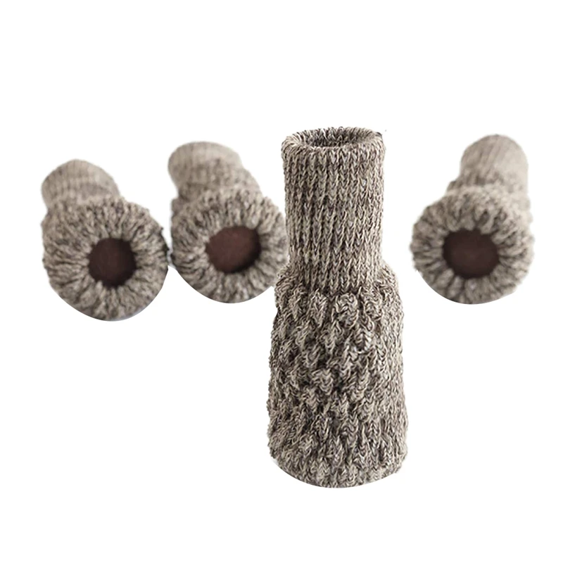 32 шт. эластичные противоскользящие вязаные носки для ног и стульев защитные