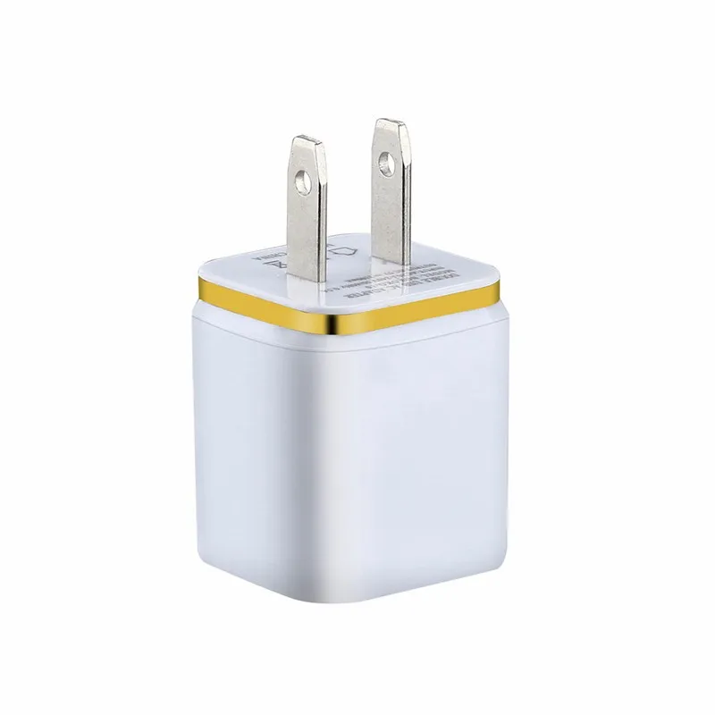 Mini 5V 1A 2.1A Dual USB зарядное устройство настенное мобильный телефон зарядка 2