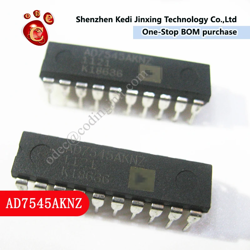 

AD7545AKNZ AD7545 IC DIP20 DIP-20 transistor New original 5PCS/LOT