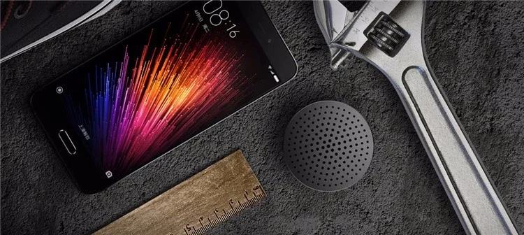 Xiaomi Mi портативный Bluetooth динамик беспроводная маленькая круглая Колонка для iphone