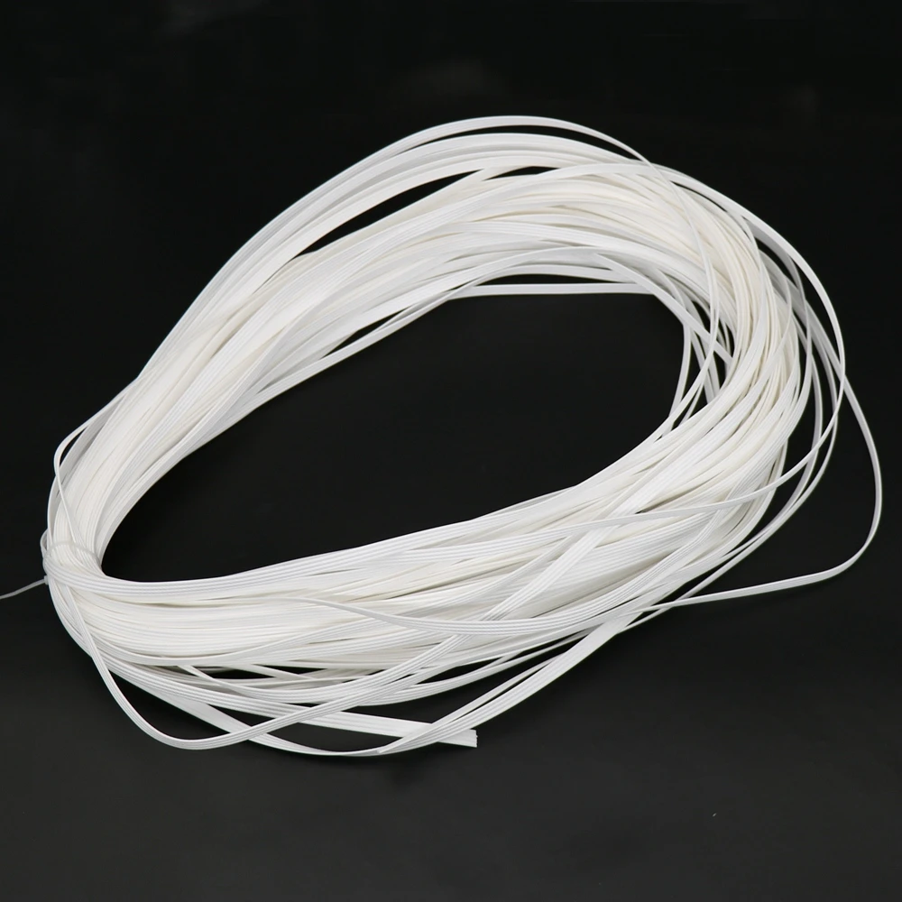 500g PE Rattan Knit Four Lines Synthetic Weaving Material For Outdoor Table Chair Component White | Дом и сад