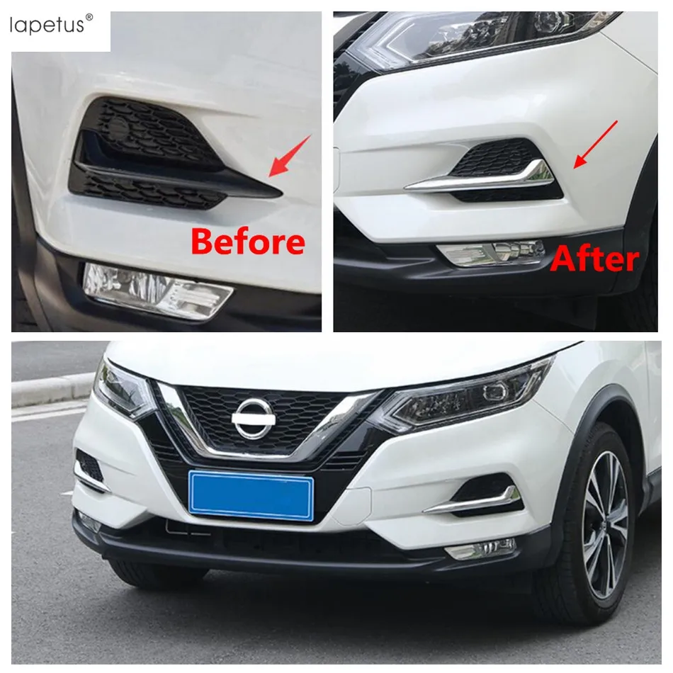 Передние противотуманные фары Lapetus лампа ВЕКО для бровей накладка ABS карбоновое