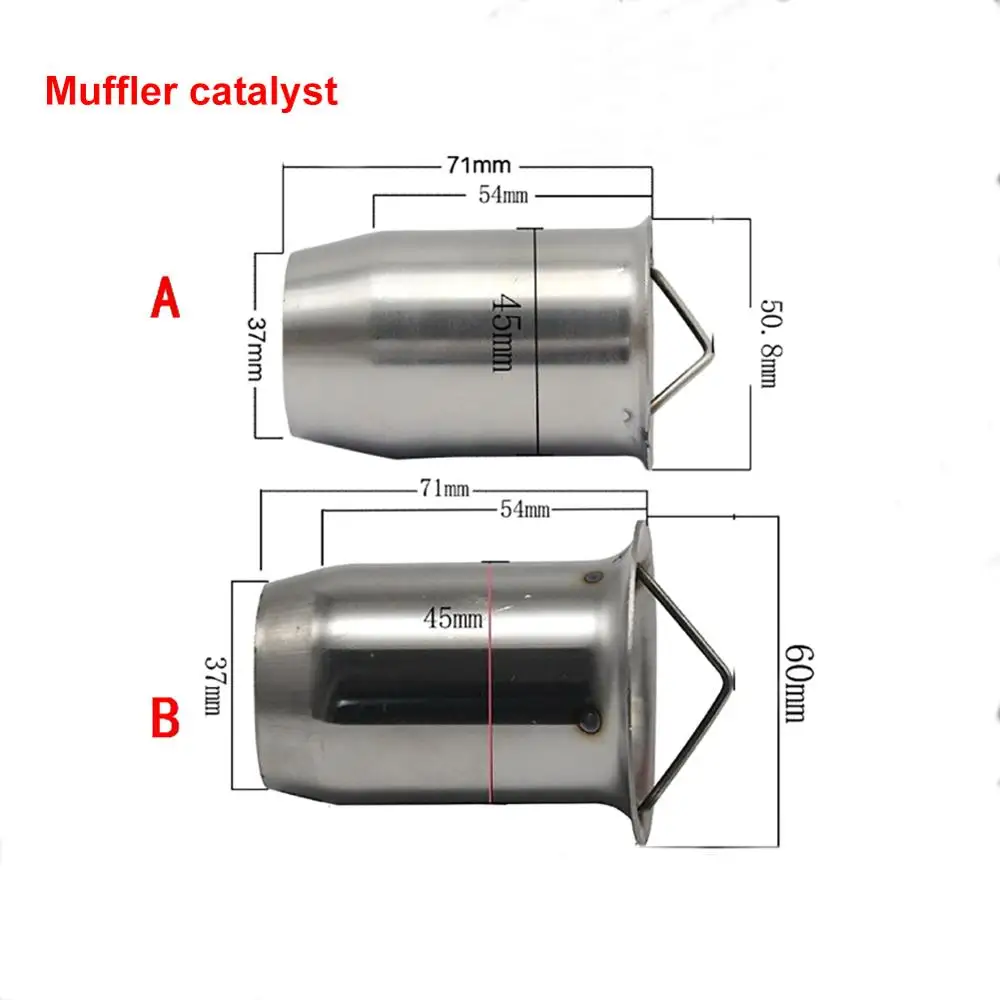 

New Universal 51mm / 60 mm Motorcycle Exhaust Muffler Pipe DB Killer Noise Sound Eliminator Exhaust Pipe Silencer Tools
