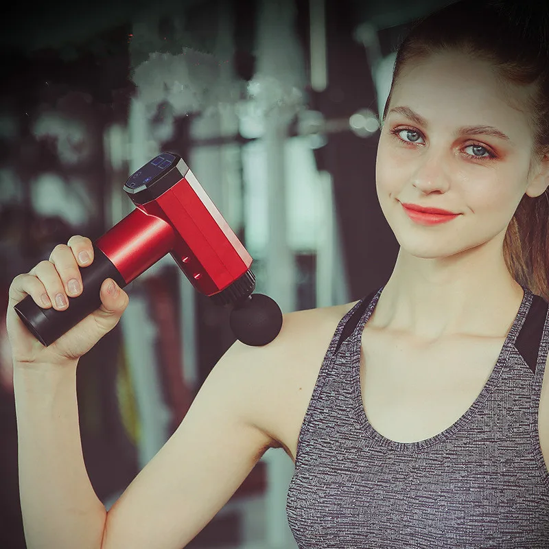 Высокочастотный массажный пистолет для расслабления мышц высокочастотный