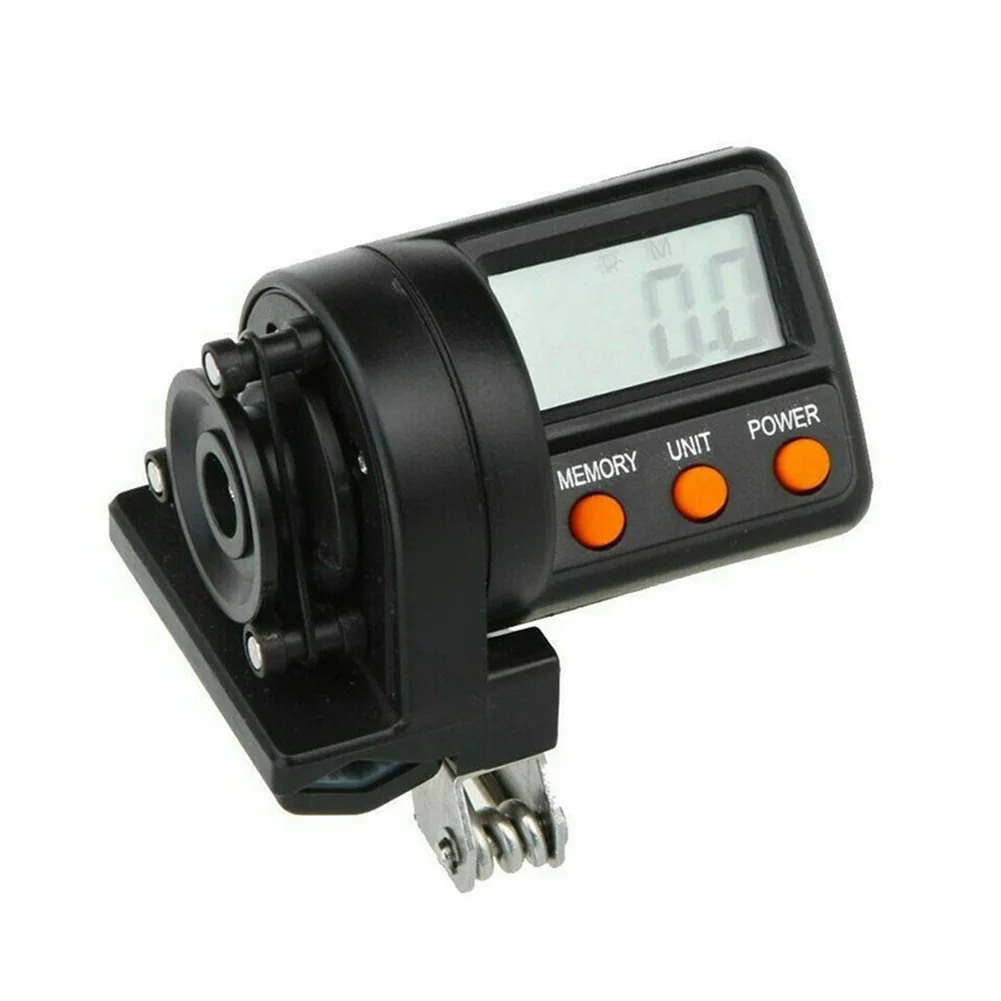 

New Fishing Line Counter Digital Clip-on Deepth Gauge With LED Digital Display Maximum Measurement Length 999.9M Drop Shipping