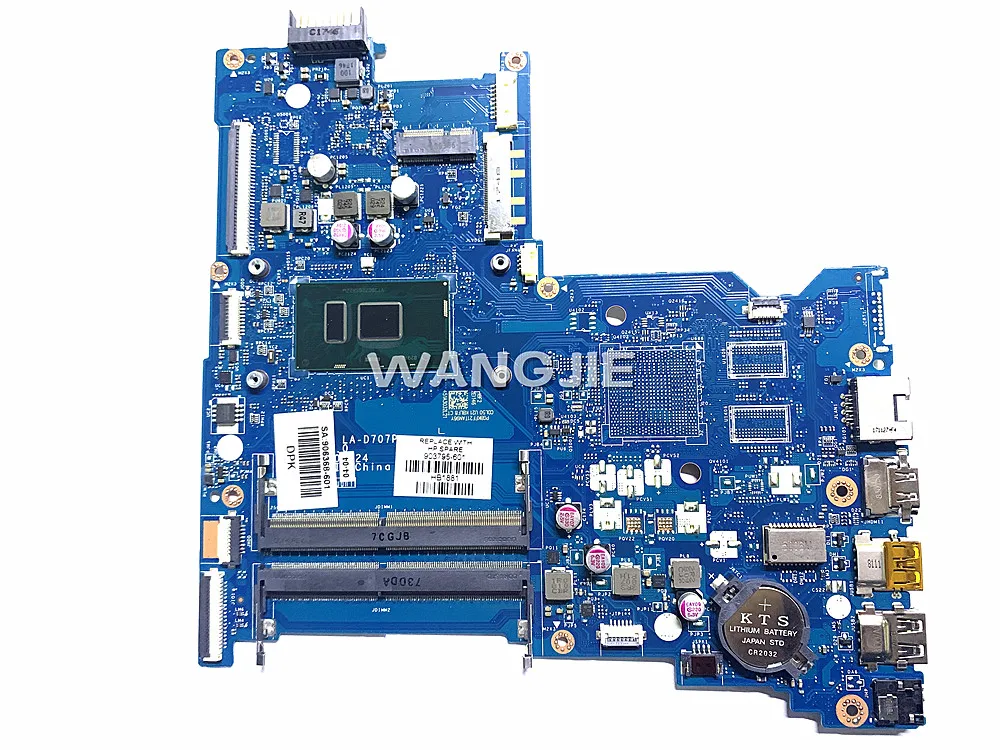 Материнская плата для ноутбука HP 15 AY172DX AY 903795 601 501 001 i3 7100U CDL50 LA D707P 100%
