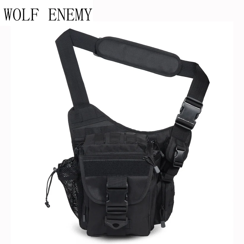 Мужская Военная Тактическая Сумка армейская спортивная сумка через плечо Molle