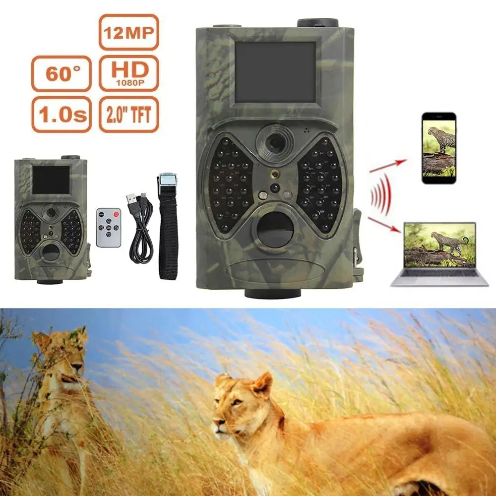 Охоты Камера HC300A 12MP Ночное видение 1080P видео дикой природы камеры для Hunter фото
