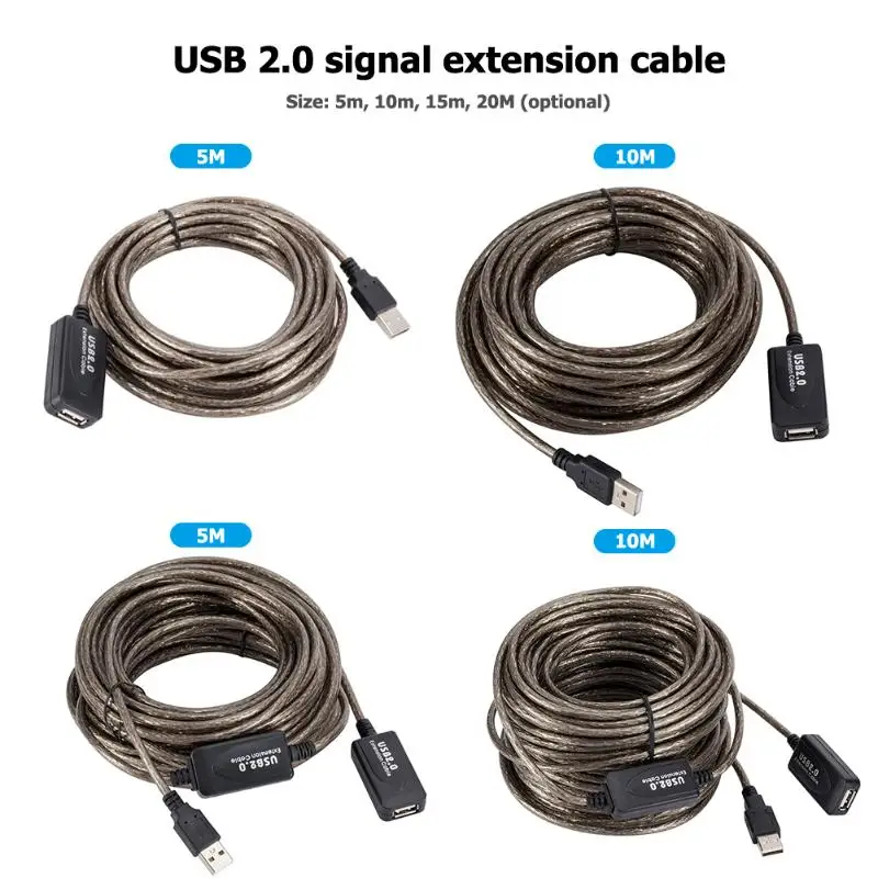 Усилитель сигнала USB 2 0 удлинитель для беспроводной сетевой карты цифровой