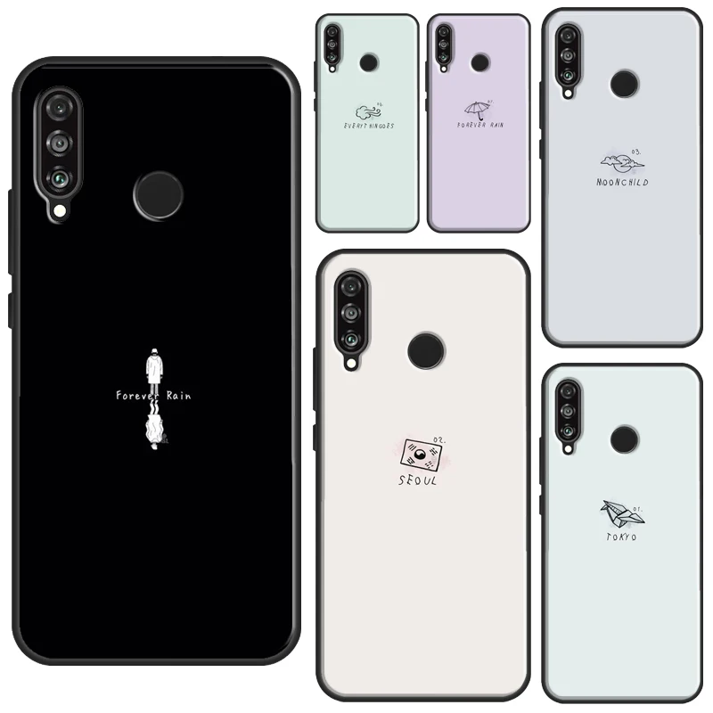 Чехол для Huawei P30 Lite P40 P20 Pro P Smart Z 2019 Nova 5T Honor 50 10 10i 8X 9X 8A | Мобильные телефоны и