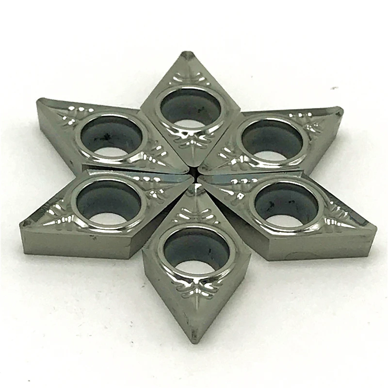 Herramienta de corte de aluminio DCGT11T304 AK H01, herramienta de torneado, herramientas de torneado de carburo de madera, herramienta de torno de CNC DCGT 11T304, inserto de torneado