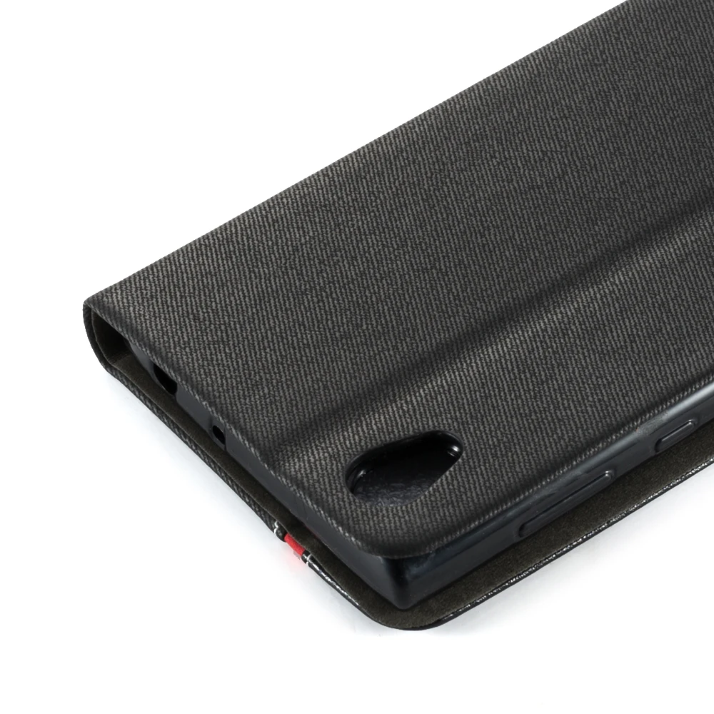 Чехол-книжка для Sony Xperia L1 чехол-бумажник с откидной крышкой G3311 G3313 Dual G3312 E6 Мягкая