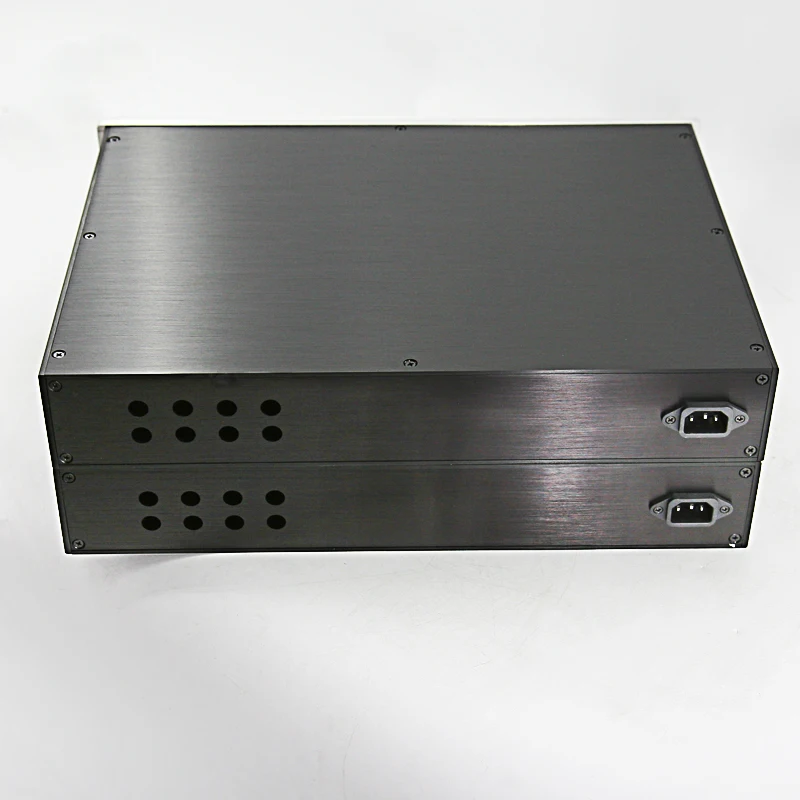 

DIY Box Amplifier Chassis Housing Case Shell Enclosure Home Audio All Aluminum 4307 Pre-level Chassis