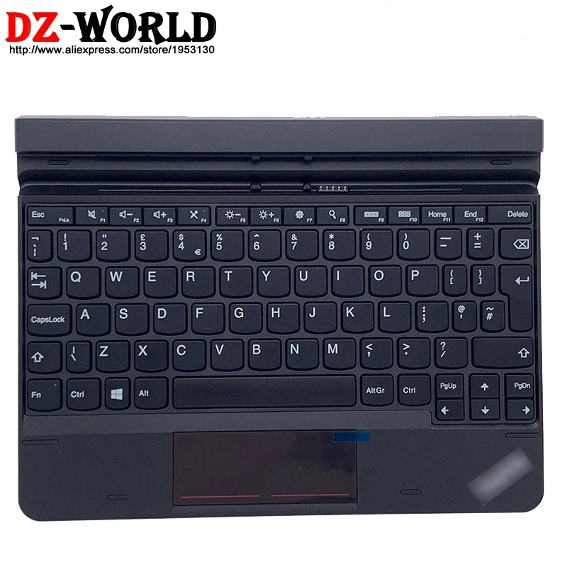 

Ella 2 UK English New Original Base Docking 2-in-1 Expansion Ultrabook Keyboard For Lenovo Thinkpad 10 Tablet 03X8975