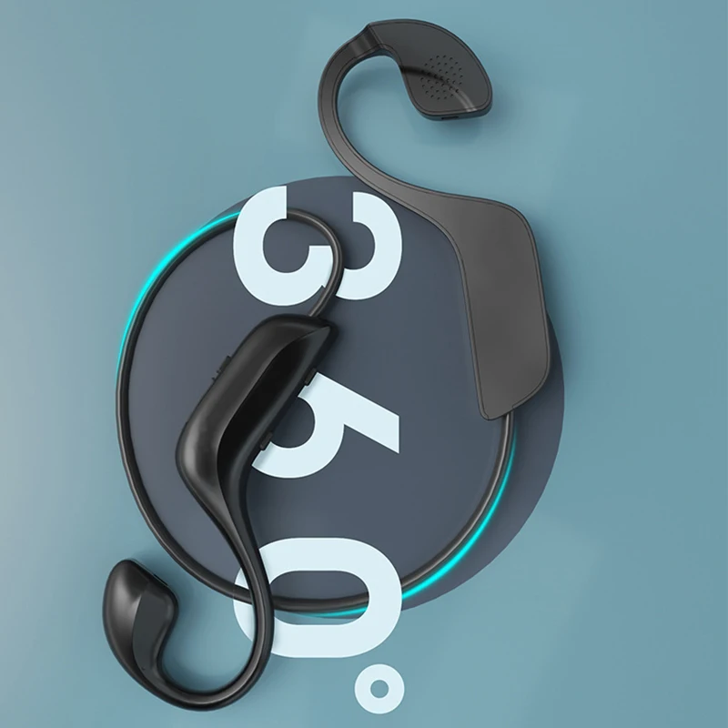 Беспроводная Bluetooth 5 0 гарнитура с ушным крючком для подключения спортивная Гарнитура сенсорная