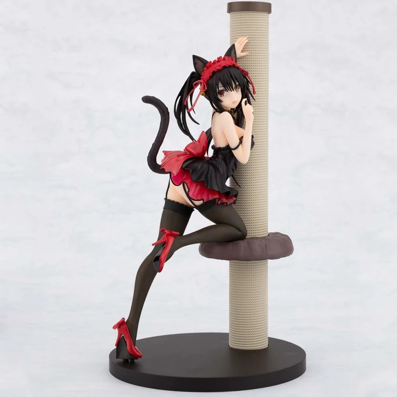 24 см Date A Live Ⅱ Kurumi Tokisaki кошмар сексуальные девушки фигурка японского аниме ПВХ