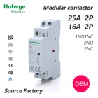 HCH8s-25 Тор модульный контактор 2P 16A 20A 25A 2NO или 2NC 1NO1NC 24 в 110 В 220 В автоматический бытовой контактор типа Din-рейки